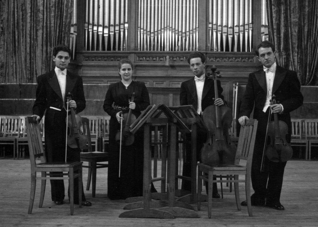 The Borodin Quartet: Rostislav Dubinsky, Nina Barshai,   Valentin Berlinsky, Rudolf Barshai