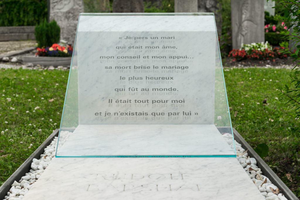 Grave of Rudolf Barshai in Ramlinsburg