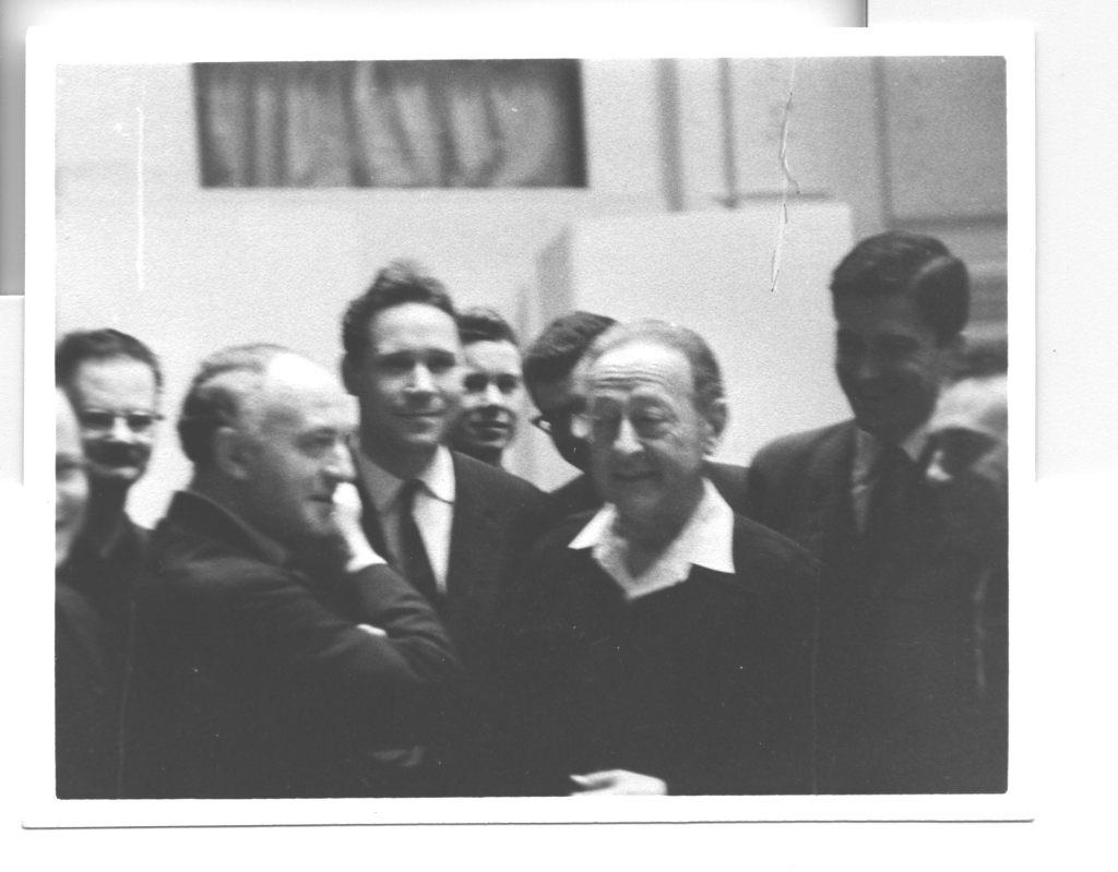 Rudolf Barshai and Jascha Heifetz. 1963